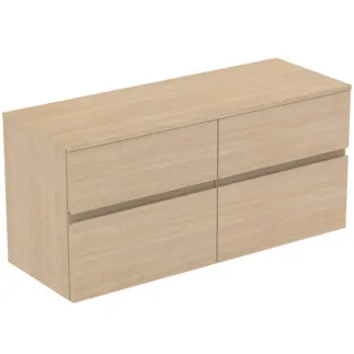 Bild von IDEAL STANDARD Finesse Waschtischunterschrank 1202x440mm, mit 4 Softclose Auszügen, mit Waschtischplatte #E3426US