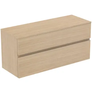 Bild von IDEAL STANDARD Finesse Waschtischunterschrank 1202x440mm, mit 2 Softclose Auszügen, mit Waschtischplatte #E3421US