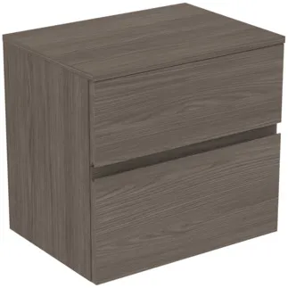 Bild von IDEAL STANDARD Finesse Waschtischunterschrank 602x440mm, mit 2 Softclose Auszügen, mit Waschtischplatte #E3422UR