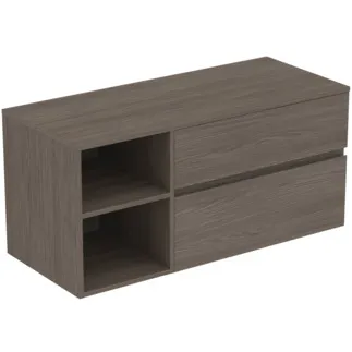 Bild von IDEAL STANDARD Finesse Waschtischunterschrank 1202x505mm, mit 2 Softclose Auszügen, mit Waschtischplatte #E3438UR