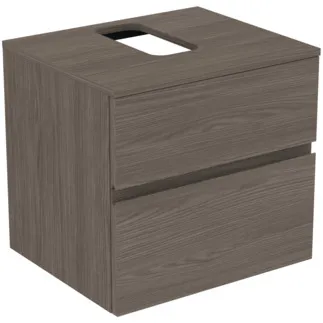 Bild von IDEAL STANDARD Finesse Waschtischunterschrank 602x505mm, mit 2 Softclose Auszügen, mit Waschtischplatte #E3496UR