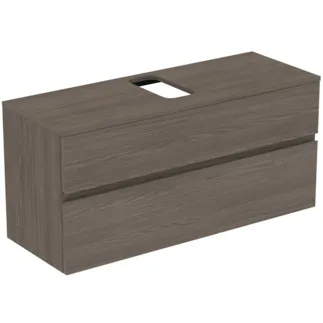 Bild von IDEAL STANDARD Finesse Waschtischunterschrank 1202x440mm, mit 2 Softclose Auszügen, mit Waschtischplatte #E3479UR