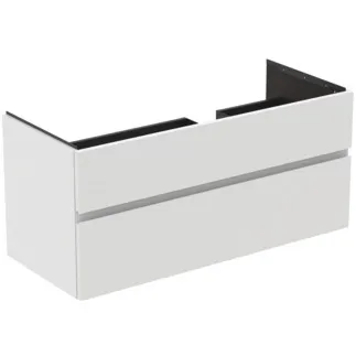 Bild von IDEAL STANDARD Finesse Möbelwaschtischunterschrank 1200x505mm, mit 2 Softclose Auszügen #E3448Y1 - Weiß matt