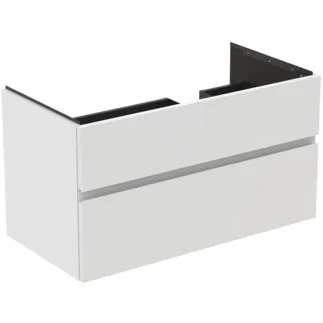 Bild von IDEAL STANDARD Finesse Möbelwaschtischunterschrank 1000x505mm, mit 2 Softclose Auszügen #E3446Y1 - Weiß matt