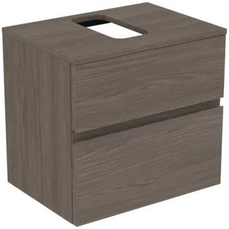 Bild von IDEAL STANDARD Finesse Waschtischunterschrank 602x440mm, mit 2 Softclose Auszügen, mit Waschtischplatte #E3476UR