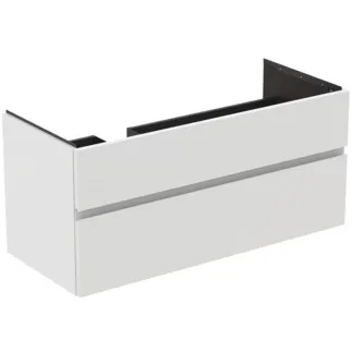 Bild von IDEAL STANDARD Finesse Möbelwaschtischunterschrank 1200x505mm, mit 2 Softclose Auszügen #E3447Y1 - Weiß matt