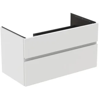 Bild von IDEAL STANDARD Finesse Möbelwaschtischunterschrank 1000x505mm, mit 2 Softclose Auszügen #E3445Y1 - Weiß matt