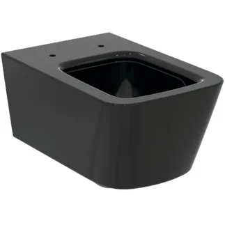 Bild von IDEAL STANDARD Blend Cube Wandtiefspül-WC mit AquaBlade Technologie #T3686V2 - Schwarz glänzend