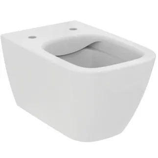 IDEAL STANDARD I.LIFE B - Wand-WC 355x540x335 mm in weiß, CL1 Vollspülung 3.9 - 6 l/min, horizontaler Ablauf - CL1, CL2, EasyFix+, Spülrandlose Spültechnologie RimLS+, IdealPlus #T4614MA - Weiß (Alpin) mit Ideal Plus