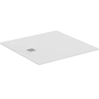 Bild von IDEAL STANDARD Ultra Flat S + Quadrat-Brausewanne 1200x1200mm, bodeneben #T5615FR - Carraraweiß