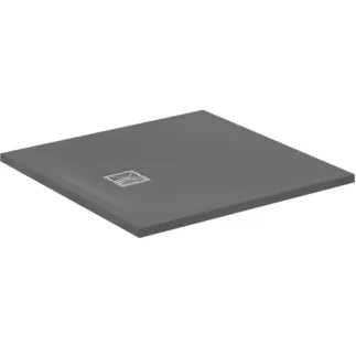 Bild von IDEAL STANDARD Ultra Flat S + Quadrat-Brausewanne 900x900mm, bodeneben #T5597FS - Quarzgrau