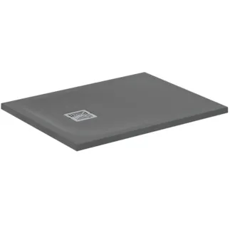 Bild von IDEAL STANDARD Ultra Flat S + Rechteck-Brausewanne 900x700mm, bodeneben #T5604FS - Quarzgrau