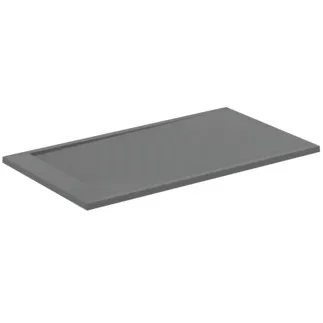 Bild von IDEAL STANDARD Ultra Flat S i.life Rechteck-Brausewanne 1600x900mm, bodeneben #T5593FS - Quarzgrau