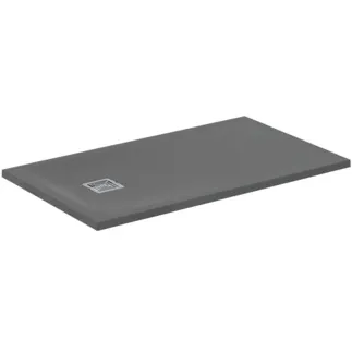 Bild von IDEAL STANDARD Ultra Flat S + Rechteck-Brausewanne 1200x700mm, bodeneben #T5603FS - Quarzgrau