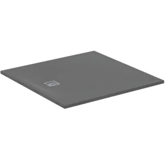 Bild von IDEAL STANDARD Ultra Flat S + Quadrat-Brausewanne 1200x1200mm, bodeneben #T5615FS - Quarzgrau