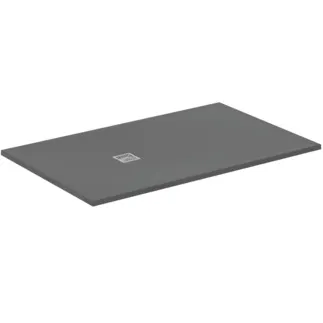 Bild von IDEAL STANDARD Ultra Flat S + Rechteck-Brausewanne 1600x1000mm, bodeneben #T5610FS - Quarzgrau