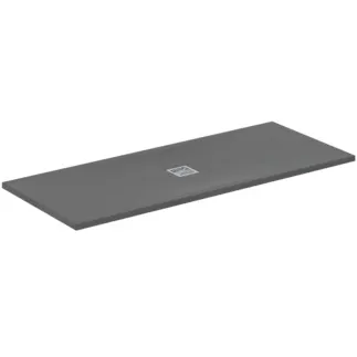 Bild von IDEAL STANDARD Ultra Flat S + Rechteck-Brausewanne 1700x700mm, bodeneben #T5614FS - Quarzgrau