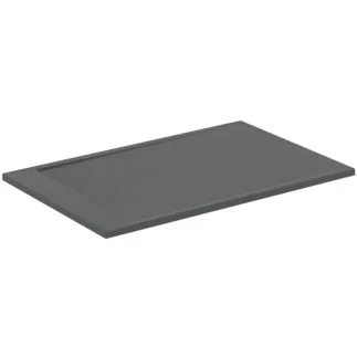 Bild von IDEAL STANDARD Ultra Flat S i.life Rechteck-Brausewanne 1400x900mm, bodeneben #T5592FS - Quarzgrau