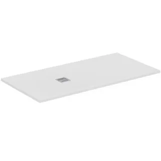 Bild von IDEAL STANDARD Ultra Flat S + Rechteck-Brausewanne 1600x800mm, bodeneben #T5602FR - Carraraweiß