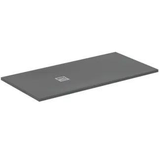 Bild von IDEAL STANDARD Ultra Flat S + Rechteck-Brausewanne 1600x800mm, bodeneben #T5602FS - Quarzgrau