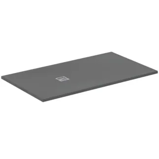 Bild von IDEAL STANDARD Ultra Flat S + Rechteck-Brausewanne 1600x900mm, bodeneben #T5601FS - Quarzgrau