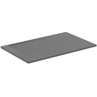 Bild von IDEAL STANDARD Ultra Flat S i.life Rechteck-Brausewanne 1600x1000mm, bodeneben #T5672FS - Quarzgrau