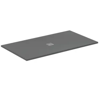 Bild von IDEAL STANDARD Ultra Flat S + Rechteck-Brausewanne 1800x1000mm, bodeneben #T5619FS - Quarzgrau