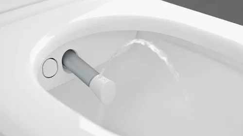 Bild von VILLEROY BOCH ViClean-I200 Dusch-WC spülrandlos, Weiß Alpin CeramicPlus #V0E200R1
