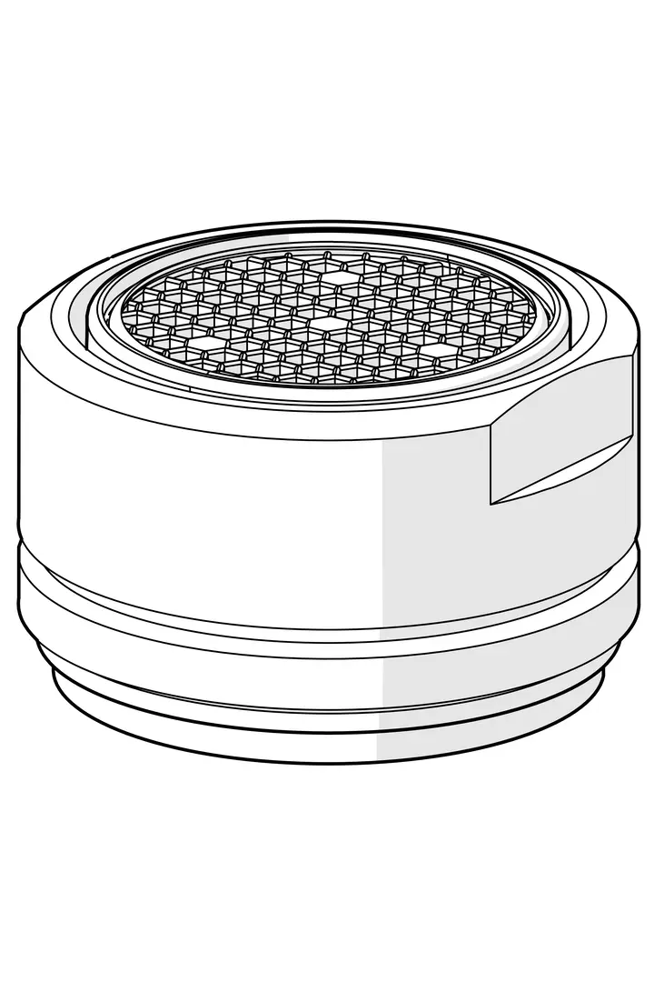 Bild von HANSA Oras Group Luftsprudler, STD M24x1 HC PCA 6 l/min #1018459V-33