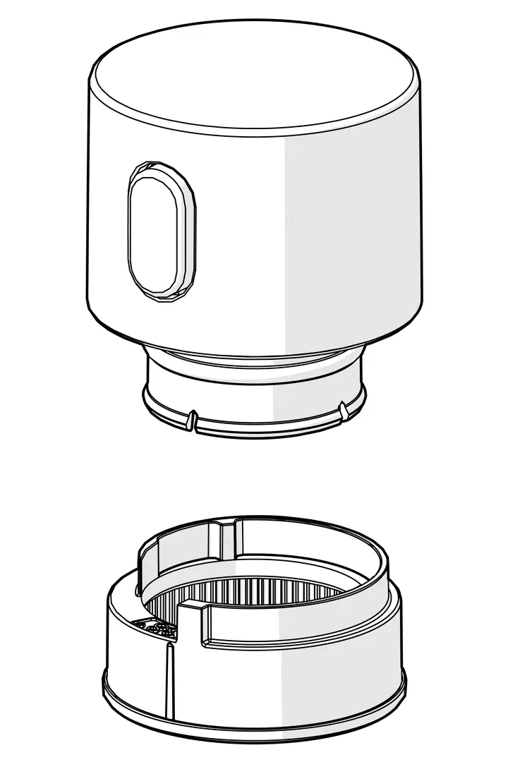 Picture of HANSA Oras Group Temperature control handle #1018476V