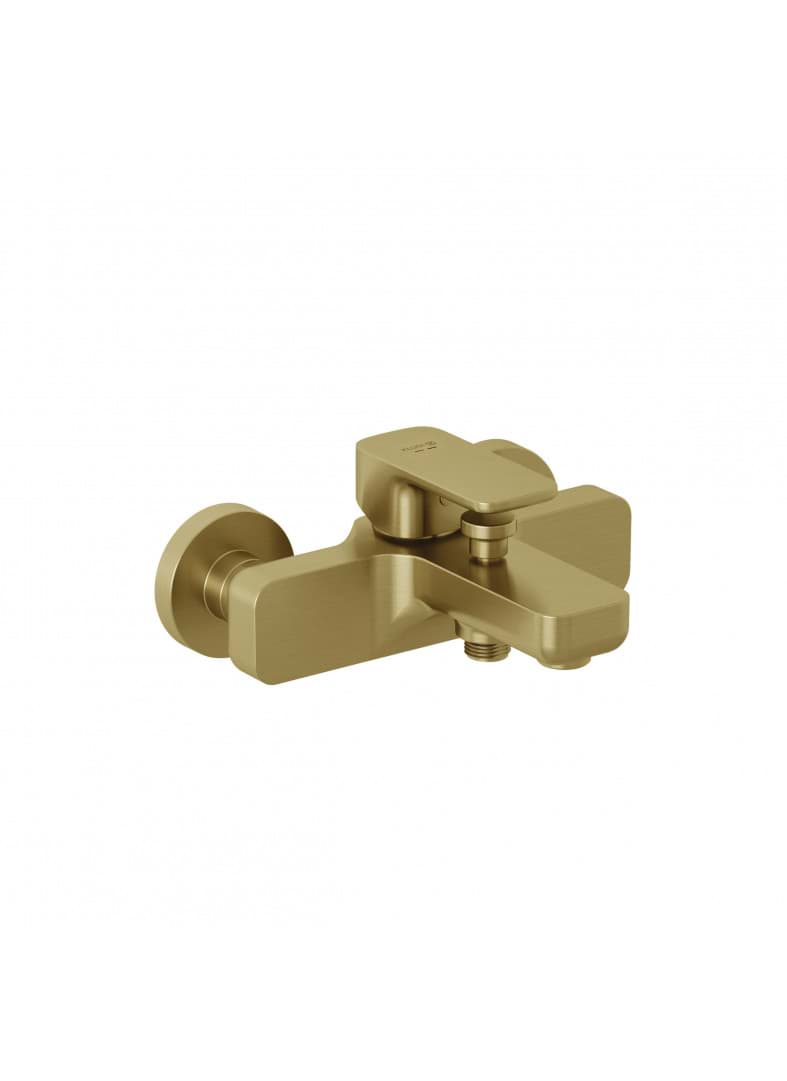 Bild von KLUDI KLUDI-RENON Wannenfüll- und Brause-Einhandmischer #42691N075 - brushed gold