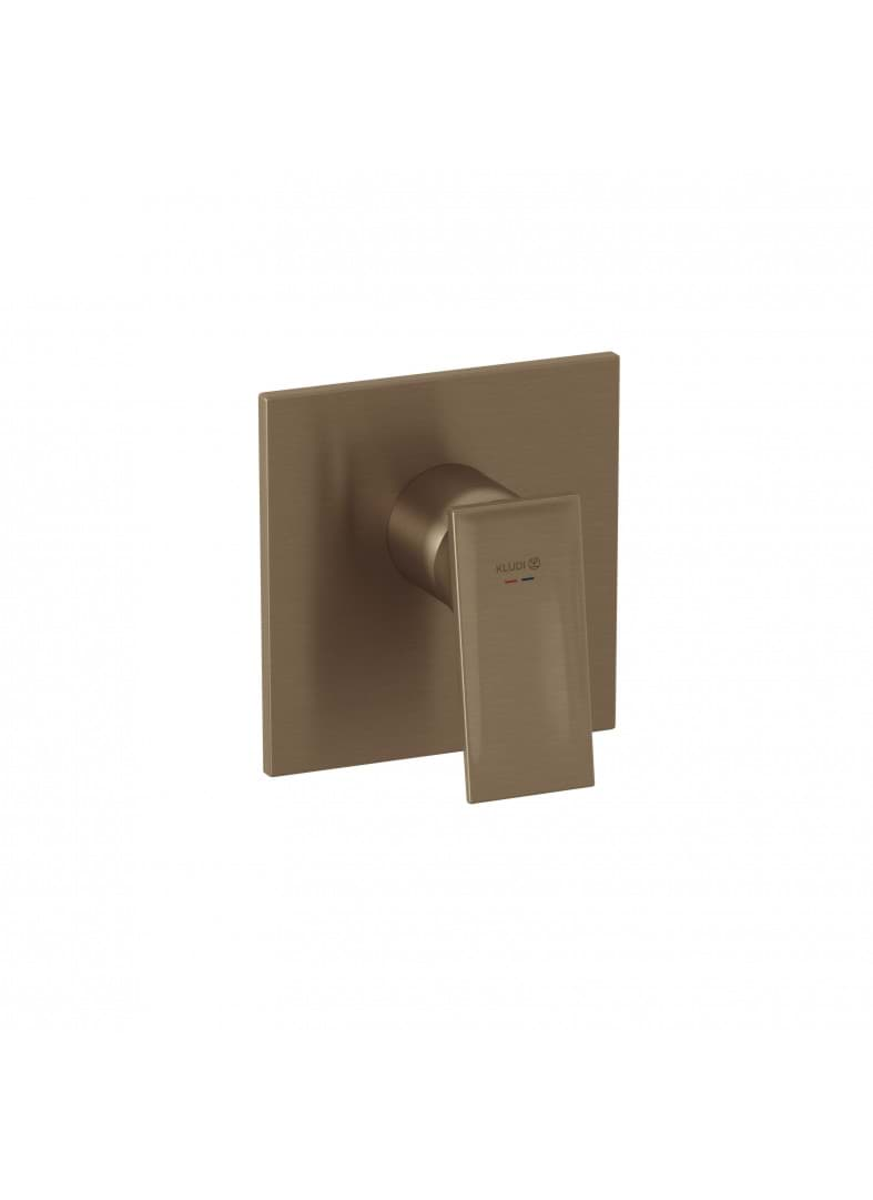 Bild von KLUDI KLUDI-DECUS Unterputz-Brause-Einhandmischer #54755N175 - Brushed Bronze