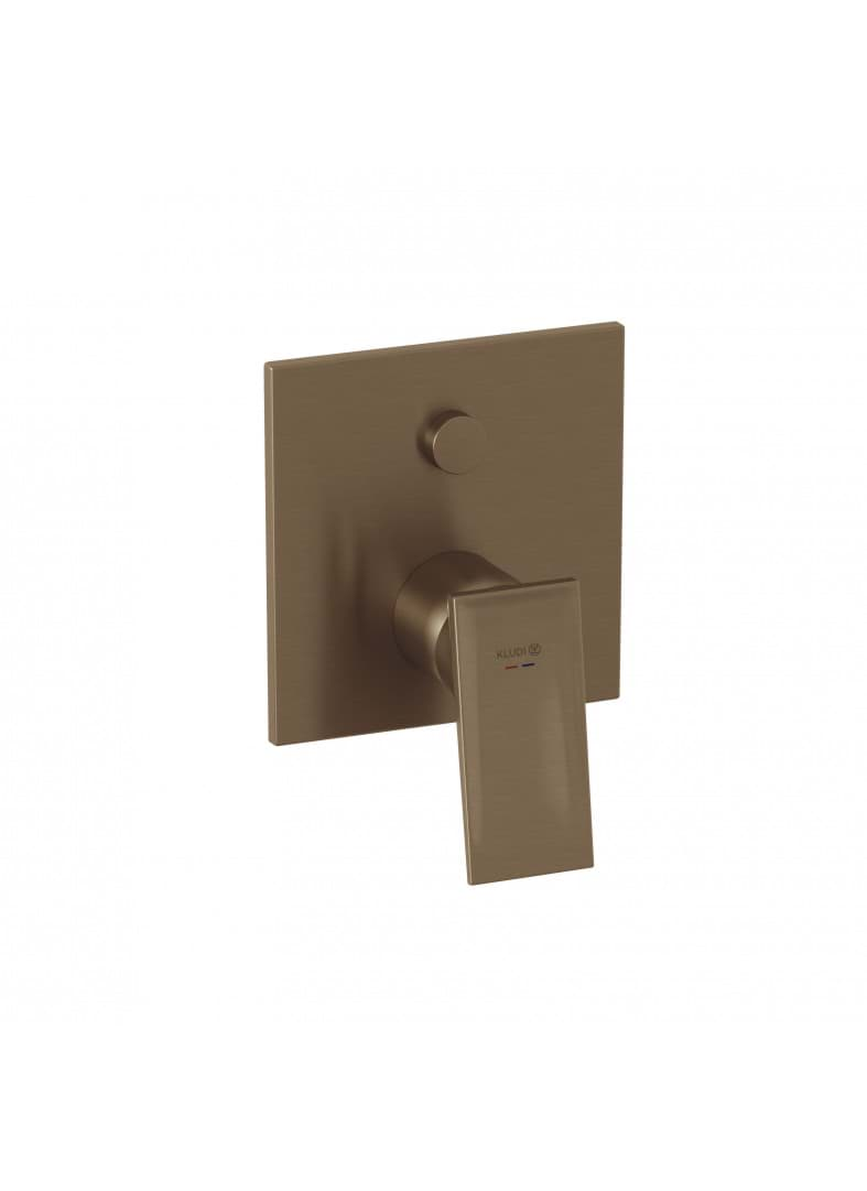 Bild von KLUDI KLUDI-DECUS Unterputz-Wannenfüll- und Brause-Einhandmischer #54759N175 - Brushed Bronze