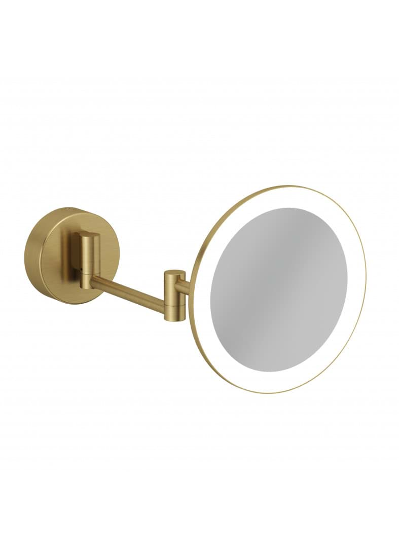 Bild von KLUDI KLUDI-VELA R LED Kosmetikspiegel #58995N0W - brushed gold