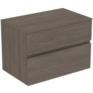 Bild von IDEAL STANDARD Finesse Waschtischunterschrank 802x505mm, mit 2 Softclose Auszügen, mit Waschtischplatte #E3434UR