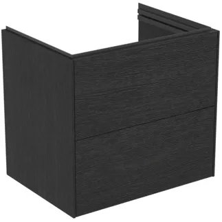 Bild von IDEAL STANDARD Conca Möbelwaschtischunterschrank 600x440mm, mit 2 Push-Open (Softclose-Einzug) Auszügen #T5574Y4 - Eiche geflammt