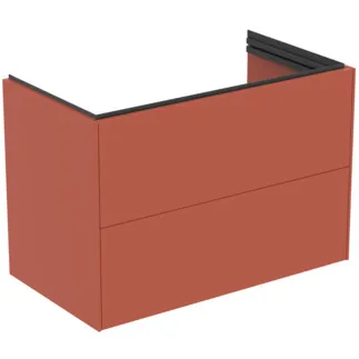 Bild von IDEAL STANDARD Conca Möbelwaschtischunterschrank 800x440mm, mit 2 Push-Open (Softclose-Einzug) Auszügen #T5575Y3 - Sunset matt