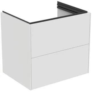 Bild von IDEAL STANDARD Conca Möbelwaschtischunterschrank 600x440mm, mit 2 Push-Open (Softclose-Einzug) Auszügen #T5574Y1 - Weiß matt