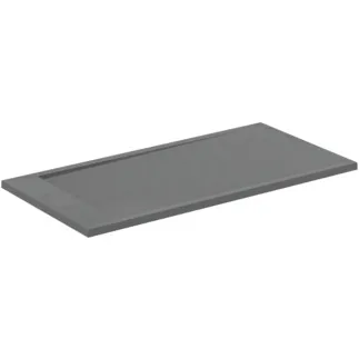 Bild von IDEAL STANDARD Ultra Flat S i.life Rechteck-Brausewanne 1400x700mm, bodeneben #T5591FS - Quarzgrau