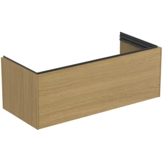 Bild von IDEAL STANDARD Conca Möbelwaschtischunterschrank 1000x440mm, mit 1 Push-Open (Softclose-Einzug) Auszug #T5576Y6 - Eiche hell