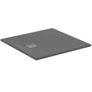 Bild von IDEAL STANDARD Ultra Flat S + Quadrat-Brausewanne 1000x1000mm, bodeneben #T5608FS - Quarzgrau