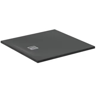 Bild von IDEAL STANDARD Ultra Flat S + Quadrat-Brausewanne 1000x1000mm, bodeneben #T5608FV - Schiefer