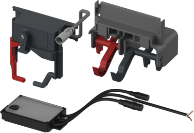 TECE TECEplanus WC-Fernauslösung für kabelgebundene Elektrotaster, 12 V-Netz #9240357