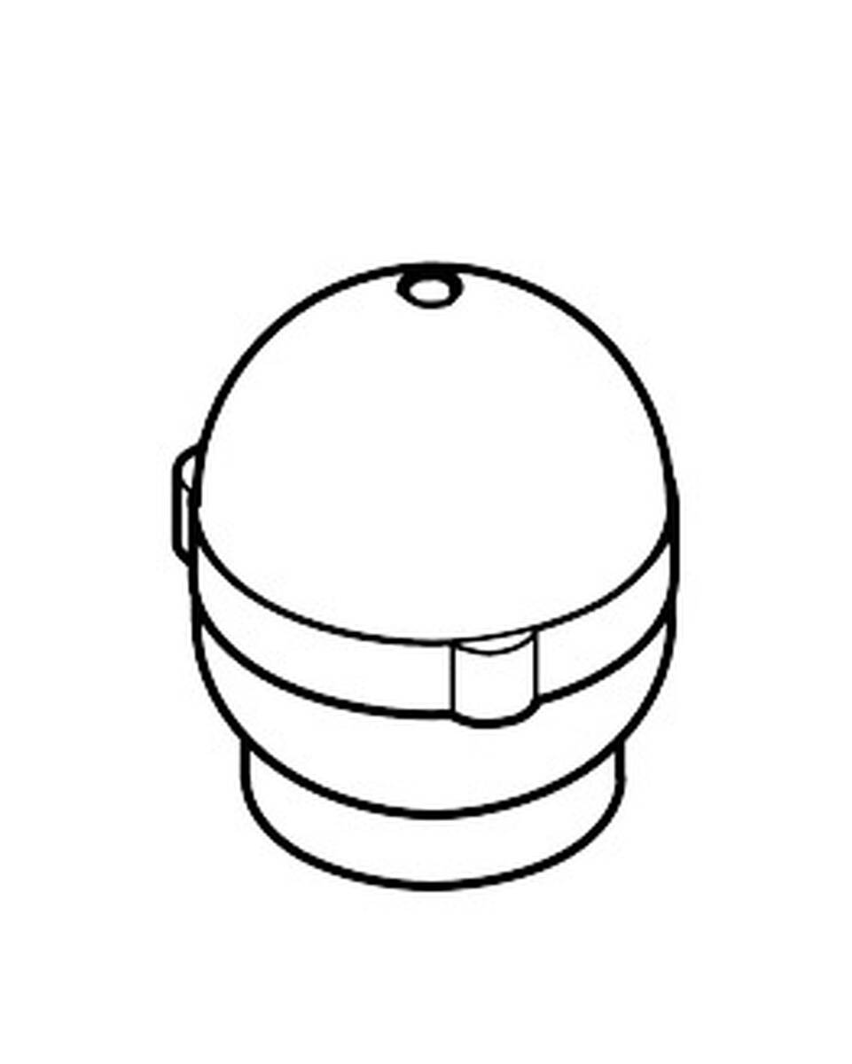 HANSGROHE Griff Warmwasserseite #13292450 - Weiß