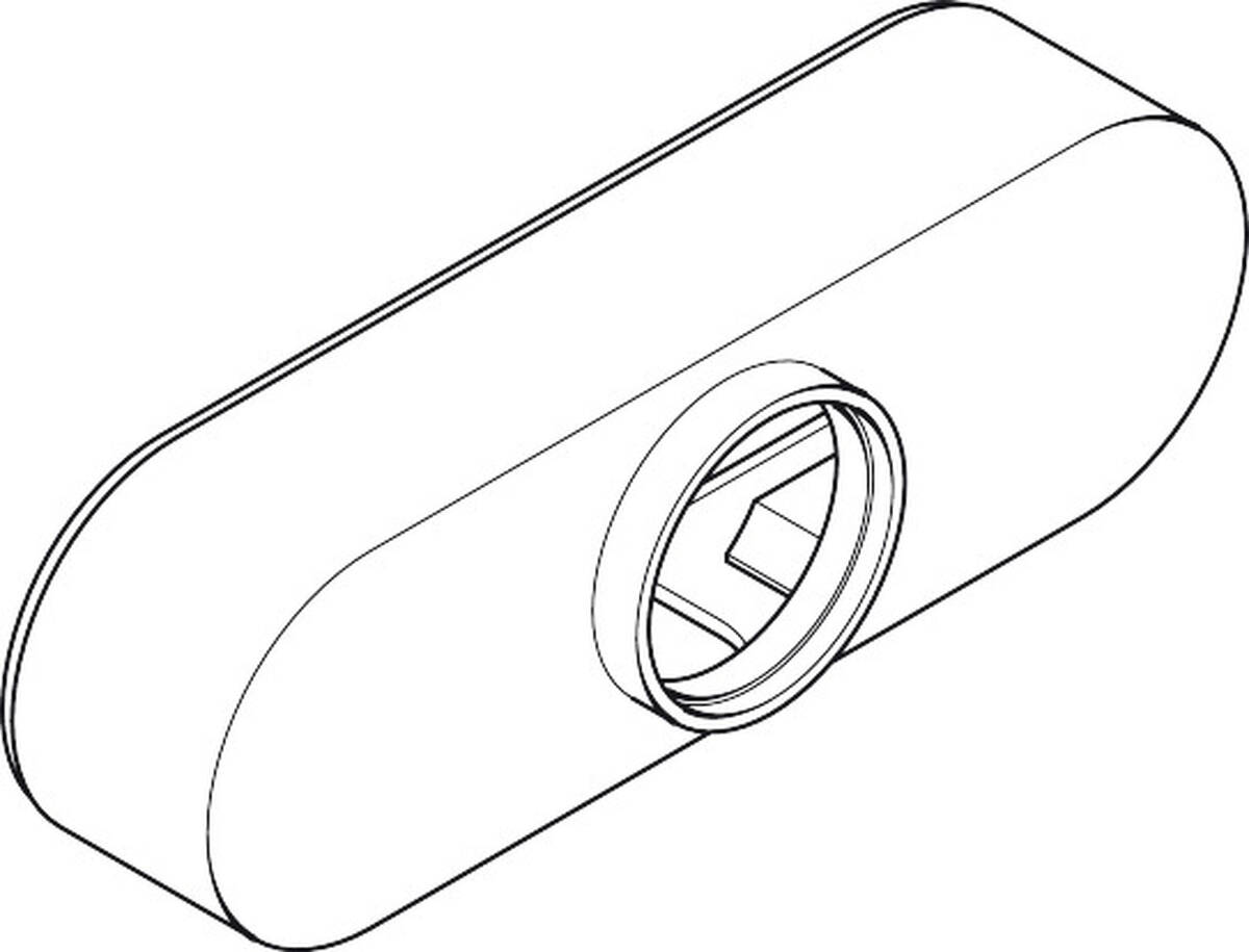 HANSGROHE AP-Haube #13983800 - Edelstahl