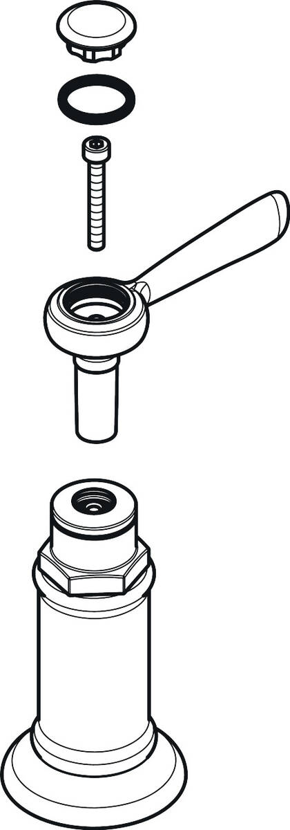 Bild von HANSGROHE AXOR Montreux Griff #16691000