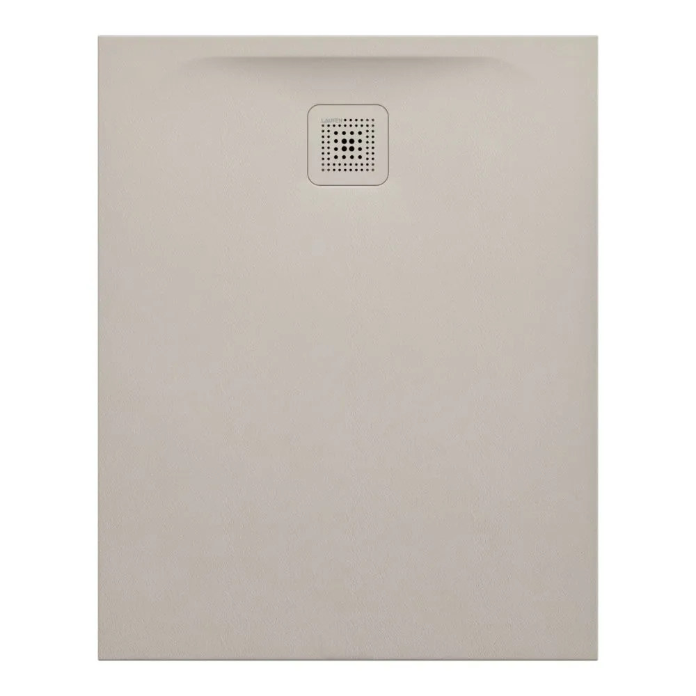 LAUFEN PRO Duschwanne, aus Verbundwerkstoff Marbond, superflach, rechteckig, Ablauf an kurzer Seite 1000 x 800 x 33 mm #H2109511860001 - 186 - Beige matt