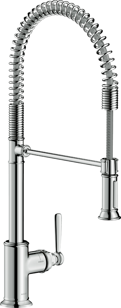 Bild von HANSGROHE AXOR Montreux Einhebel-Küchenmischer 210 Semi-Pro #16582800 - Edelstahl Finish