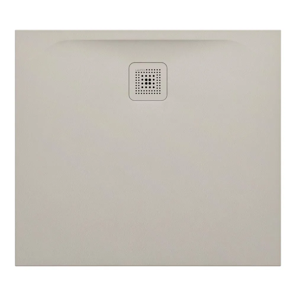 LAUFEN PRO Duschwanne, aus Verbundwerkstoff Marbond, superflach, rechteckig, Ablauf an langer Seite 900 x 800 x 30 mm #H2149501860001 - 186 - Beige matt