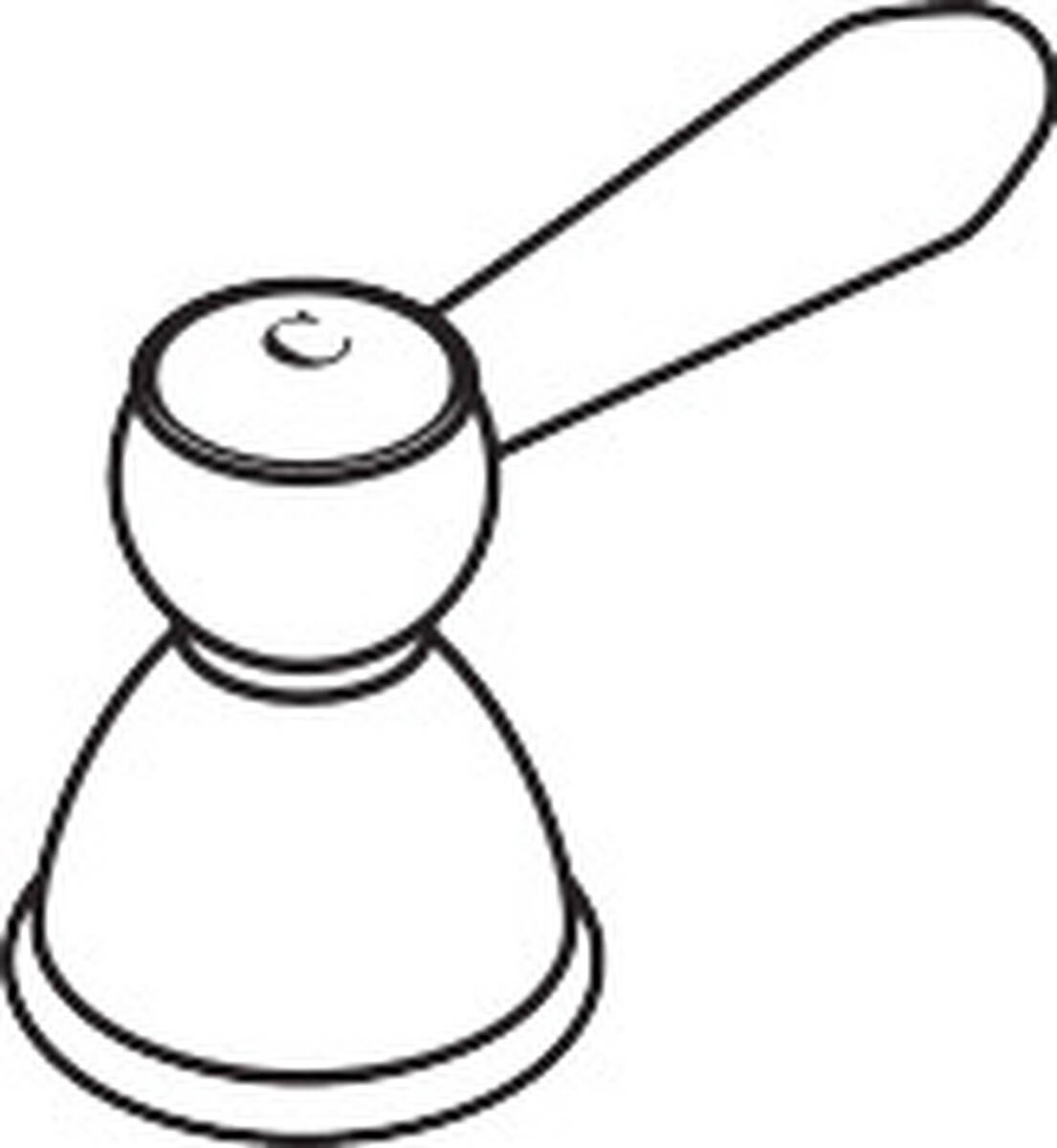 HANSGROHE Hebelgriff Carlton Kaltwasserseite #17296090